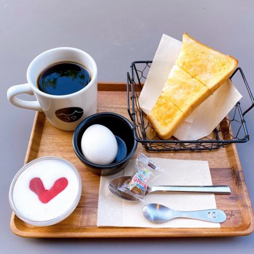 トーストセット ドリンク価格(税込)