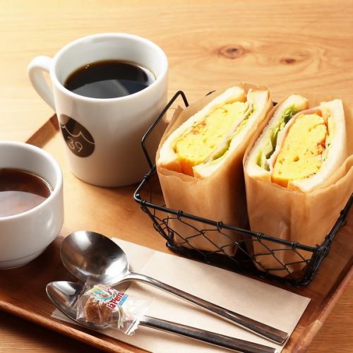 【1番人気】ふわふわ卵サンドランチ