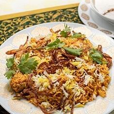 36. MUTTON BIRYANI マトン ブリヤニ（ドライ・カレー）