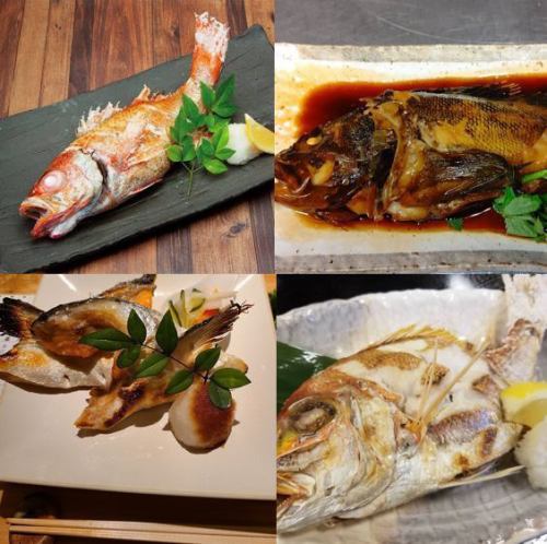 【旬の海鮮使ったおつまみ各種】 煮魚・焼き魚・揚げ魚...etc