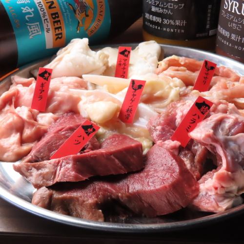 上質な肉と種類豊富なお酒