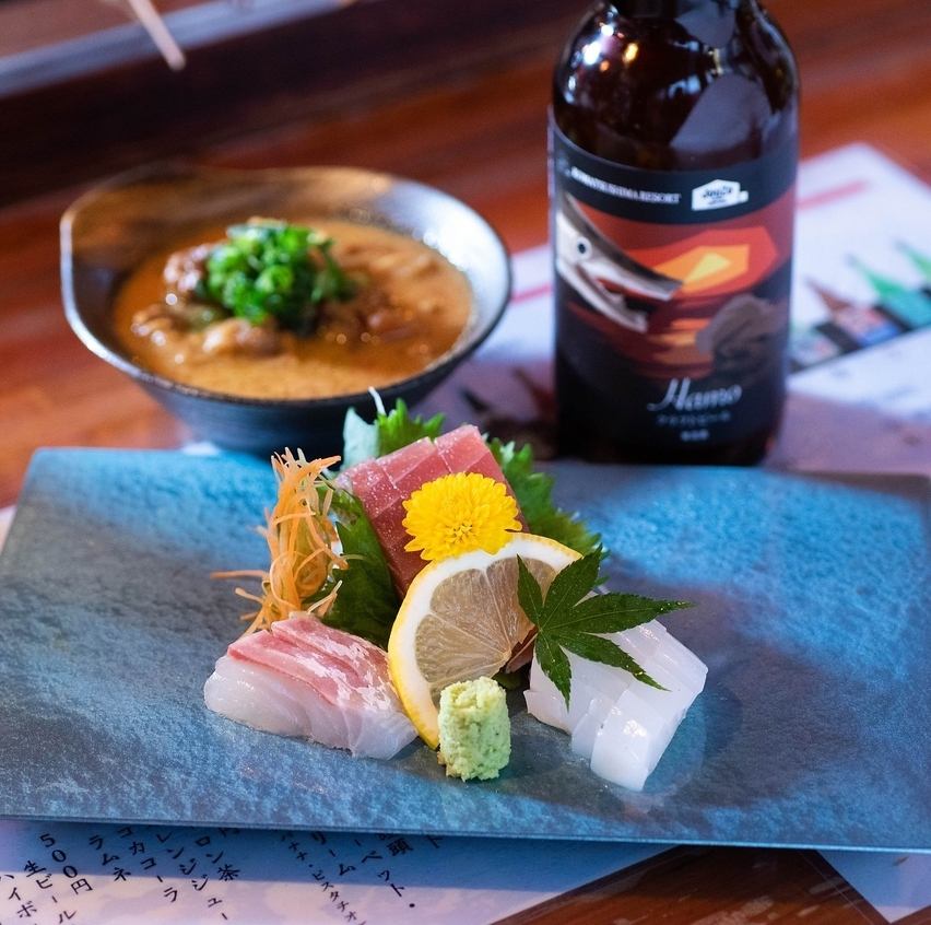 A wide selection of carefully selected izakaya menu items! Perfect for after work!