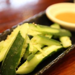 味噌マヨきゅうり/塩だれきゅうり