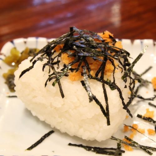 梅おにぎり/鮭おにぎり/焼きおにぎり