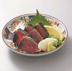 鰹のたたき塩