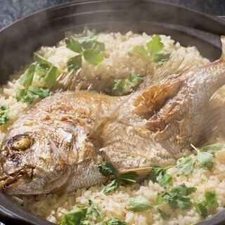 旬の魚を贅沢に！『季節の土鍋ごはん』がイチオシ