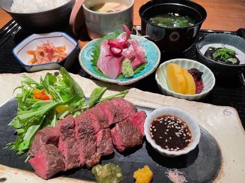 Recommended by MIKASAGI! Steak set !!