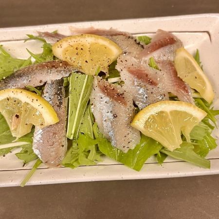 鰯のカルパッチョ