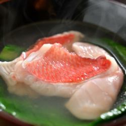 Shabu-shabu course with seasonal seafood