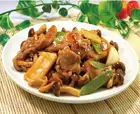 牛肉の塩黒胡椒炒め