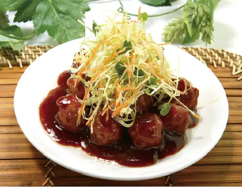黑醋猪肉饺子