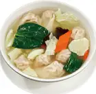 海老入りワンタンスープ