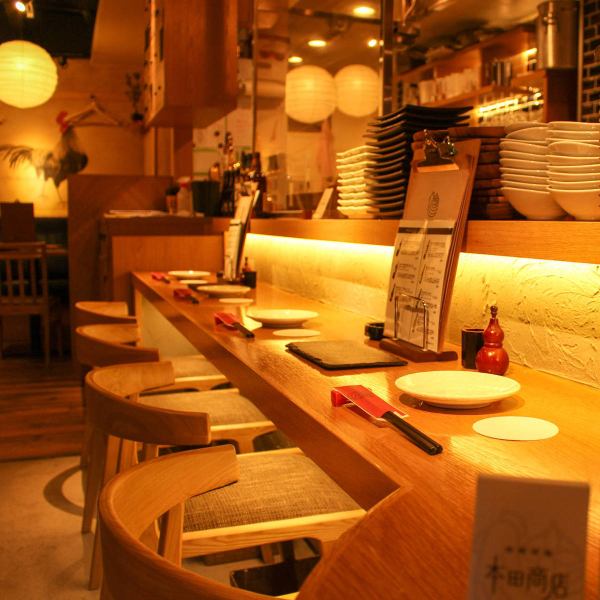 We also have a stylish counter with a Japanese/bar style in mind.Enjoy an intimate and private space with a calm atmosphere.We welcome both dates and individuals.
