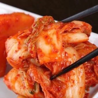 We sell homemade kimchi.