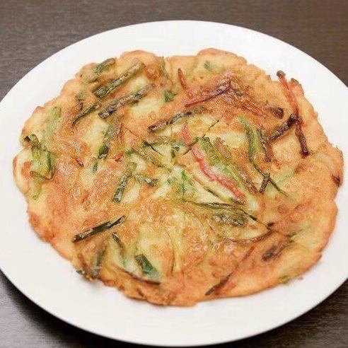 Seafood pancake