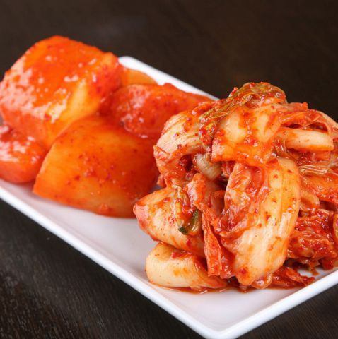 Homemade additive-free kimchi, kakuteki