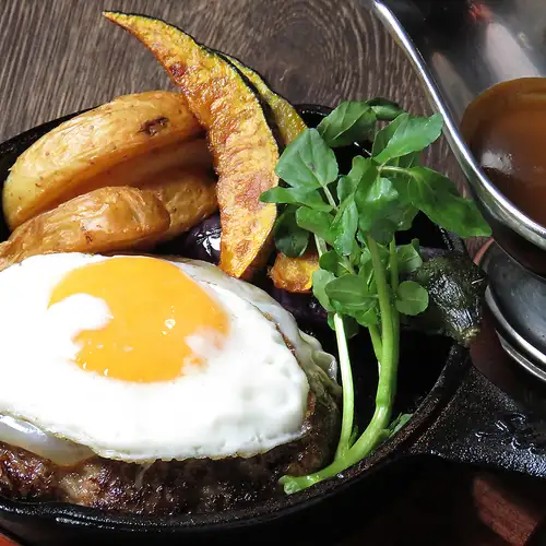 Simple Egg Hamburger