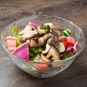 Warm mushroom salad