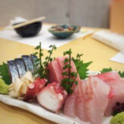 本日の五種盛り