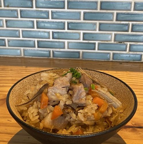 Hakata specialty chicken rice