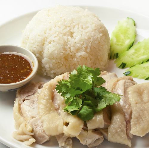 泰国鸡饭：Khao Man Gai