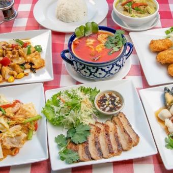 THAI PARTY PLAN All-you-can-drink 8-item course for 5,500 yen