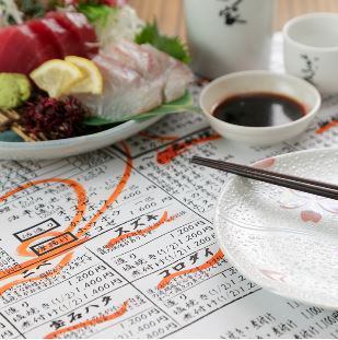 [Order rate is almost 100%] Assorted direct-produced sashimi.We are proud of our carefully selected fresh fish ◎ Please enjoy the seasonal seafood