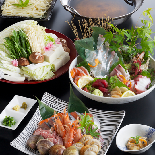 [京桥站的季节性宴会计划]我们有许多使用季节性食材的季节性计划。2H无限畅饮包括4000日元~