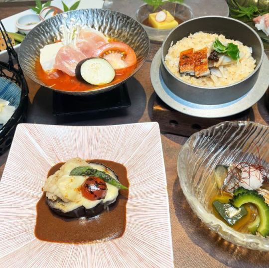 【7月8月限定/夏の出会い 天の川コース】全9品【2ｈ飲放付5,500円→5,000円】