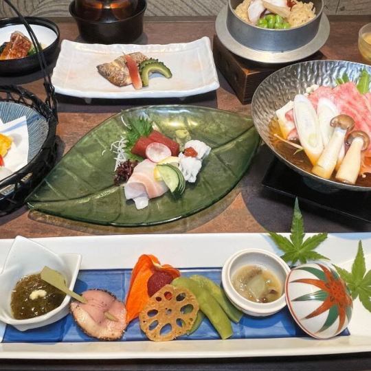 【7月8月限定/身体も喜ぶ 向日葵コース】全10品【2ｈ飲放付8,500円→8,000円】