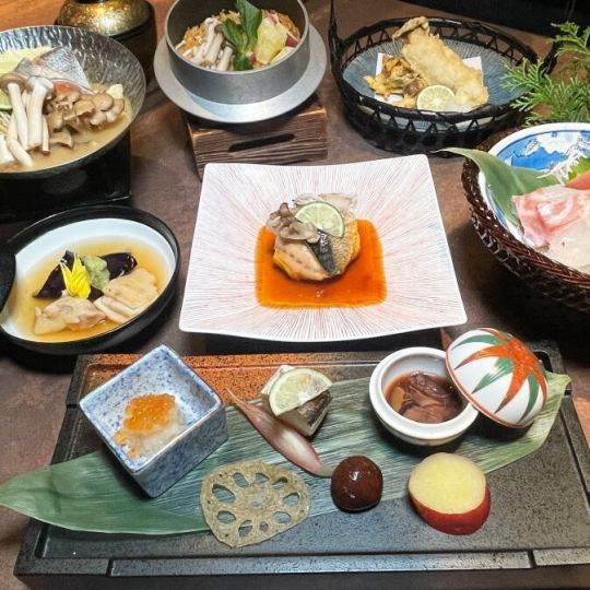 [September and October only / Enjoy Autumn with the Cosmos Course] 8 dishes in total [2 hours of all-you-can-drink included, 5,000 yen → 4,500 yen]