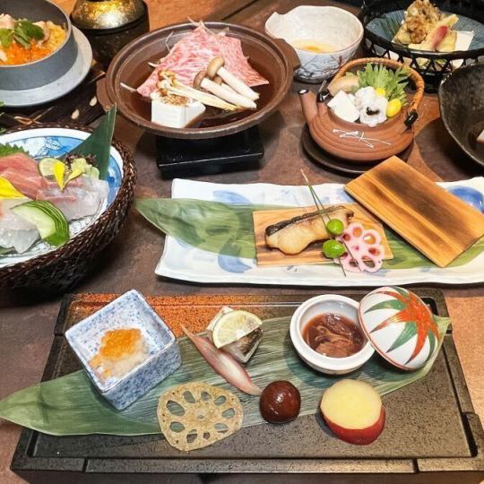 [September and October only / Autumn is in season! Osmanthus course] 10 dishes in total [2 hours of all-you-can-drink included 7,500 yen → 7,000 yen]