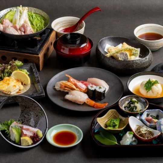 【3月4月限定/陽光きらめく旬の恵み陽春コース】全8品【2ｈ飲放付7,000円→6,500円】
