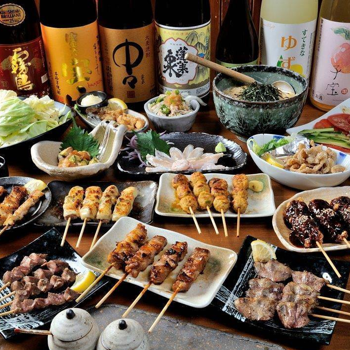 120分飲み放題付きコース4,500円~!各種ご宴会に◎