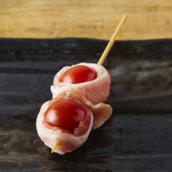 プチトマト巻き串