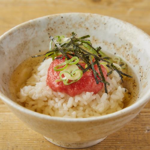 あごだし茶漬け（明太子or高菜or梅）