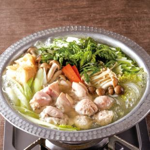 派对后的完美选择！【鸡肉相扑火锅套餐】含畅饮，4500日元