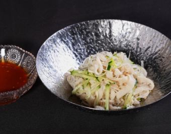 Tripe with Vinegar and Miso Sauce / White Beef Tripe