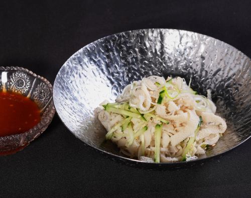 ハチノス酢味噌/白センマイ