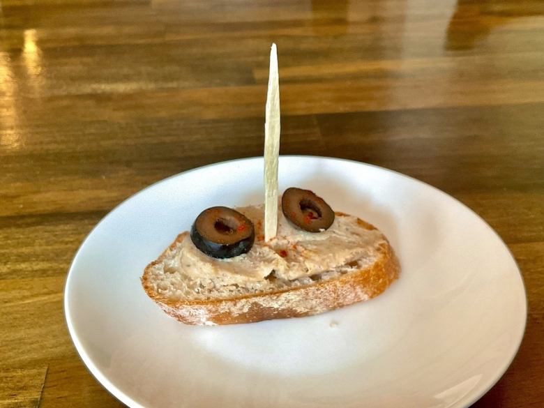 赤豚のリエットのピンチョス