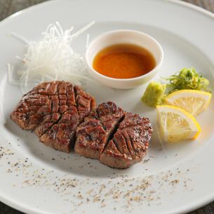 Japanese black beef tongue steak