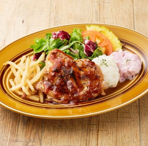 フリフリチキンプレート