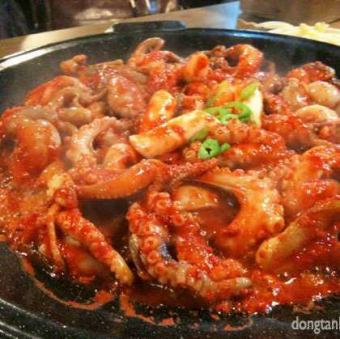 タコの鉄板焼き