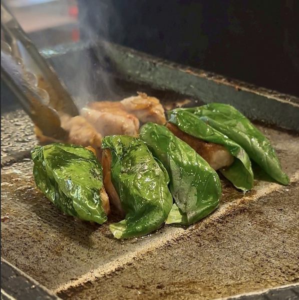 大人気！バジルで食べるこだわり抜いたサムギョプサル♪肉にこだわったからこそできる食べ方