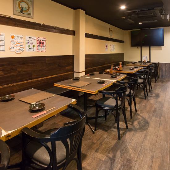 心落ち着く寛ぎの空間が自慢のお店♪飲み会や宴会にも最適です!