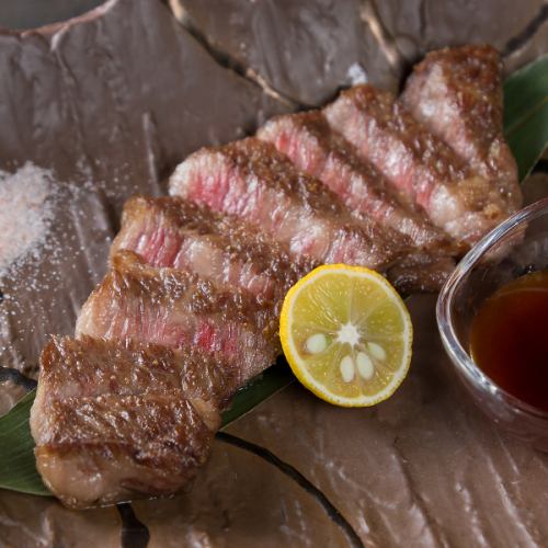 特上ミスジステーキ