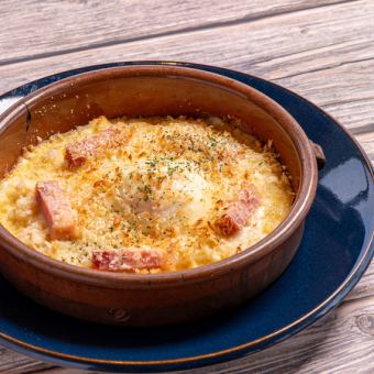 カルボナーラドリア　　★サラダバー・ポップオーバー食べ放題付き