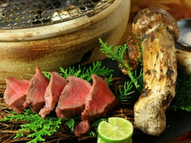 [Seasonal Flavors] Chef's Recommended Matsutake Course 19,800 yen
