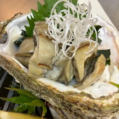 岩牡蠣塩焼き