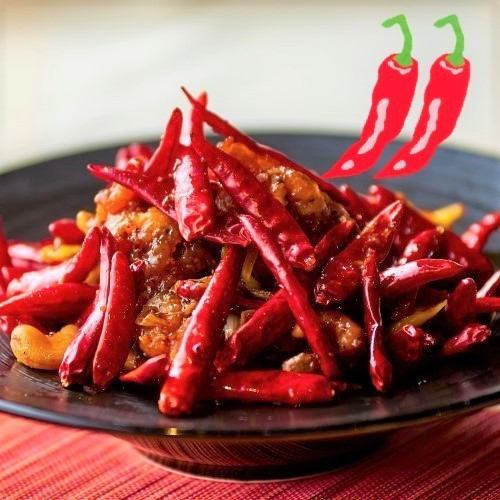 Spicy! Spicy stir-fried chicken and chili pepper ~ Laziji chicken ~ [Medium spicy]